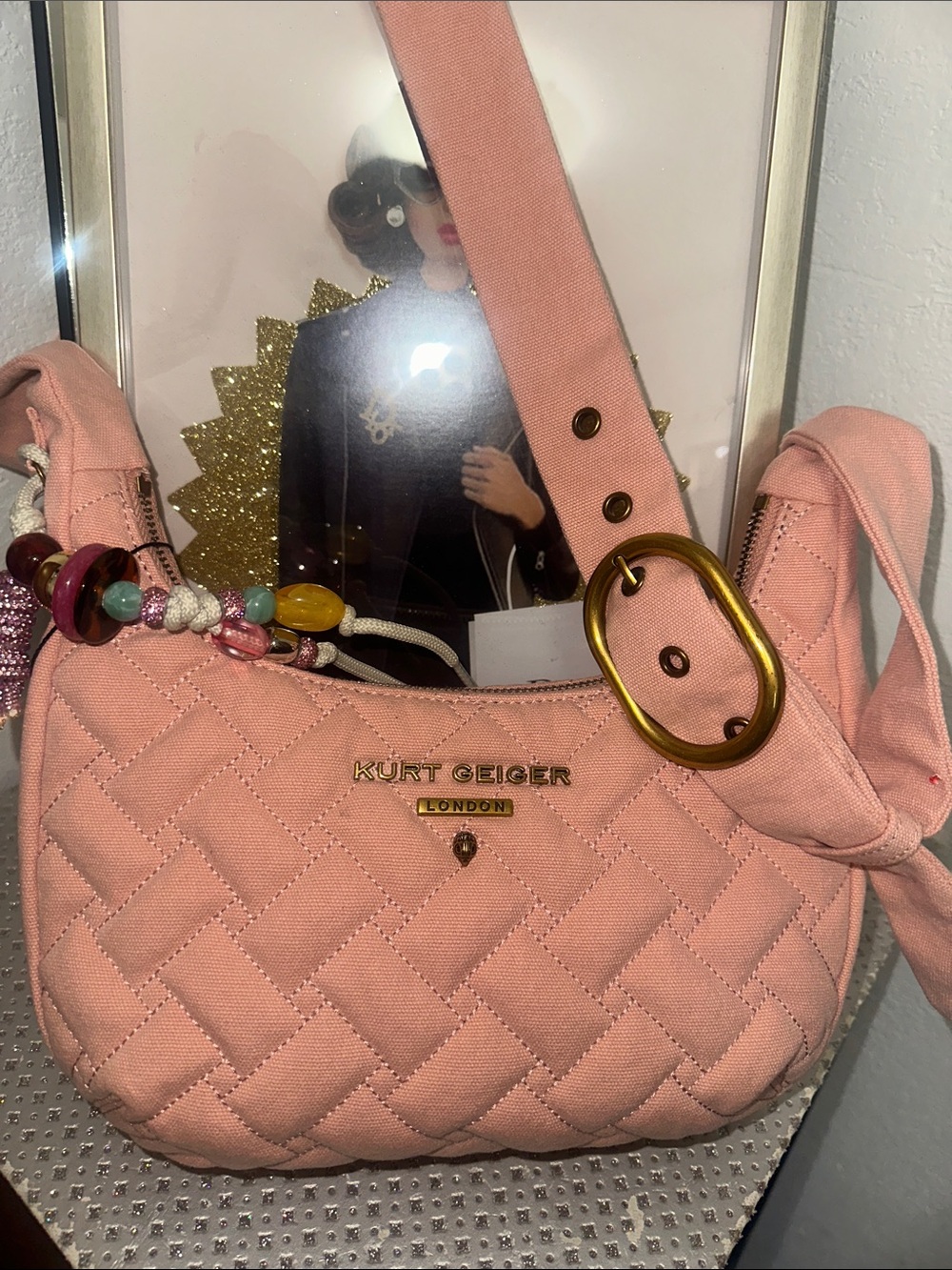 Kurt Geiger $218.00
Angel Quilted Hobo Shoulder Bag